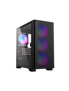 Micro-ATX Montech AIR 100 ARGB Vidro Temperado Preto