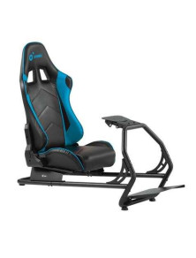 Cockpit de Corrida Competição Seat R2 (Preto/Azul) - CROMAD