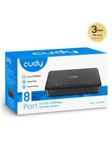Cudy GS108D Switch 8 Portas Gigabit 10/100/1000 Mbps