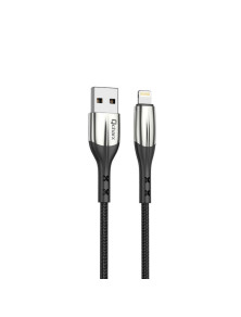 Qcharx Toronto Cabo USB para Lightning 3A (1 m) Zinco vermelho Cordão Suave