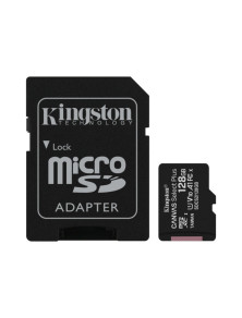 Cartão Kingston Micro SDXC 128 GB Classe 10 150 MB/s Canvas Select Plus + Adaptador SD