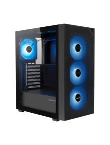 Unykach Revelat Mesh Compact Edition ATX, Micro ATX e ITX - Painel lateral em vidro temperado