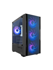 Coolbox GM220 MPFusion Micro ATX Tower - Painel lateral em vidro temperado
