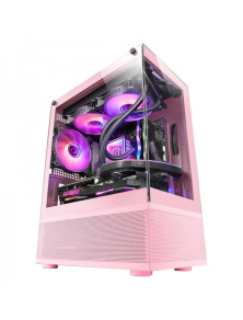 Mini Gaming Mars Gaming MC-SE - Vidro Duplo Contínuo - Tela AirTech Mesh