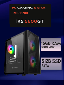 RYZEN5 5600GT | 2 x RAM 8GB DDR4 3200 CL22 | SSD SATA 500GB 500/500