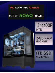 I5 14400F | RTX 5060 8GB | 2 x RAM 8GB DDR4 3200 CL22 | SSD NVME 1TB 3400/3000 PCIE3
