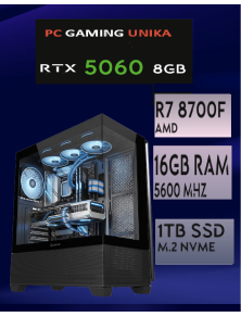 RYZEN7 8700F |RTX 5060  | RAM 16GB DDR5 5600 CL46 | SSD NVME 1TB  5,000 MB/s