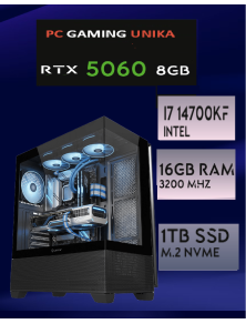 I7 14700F |RTX 5060 8GB |  2 x RAM 8GB DDR4 3200 CL22 | SSD NVME 1TB 3500/3000 PCIE3