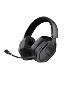 Fones de ouvido sem fio Trust GXT 493PS Carus para PS5 - Bluetooth - Até 70 horas de duração da bateria - Preto