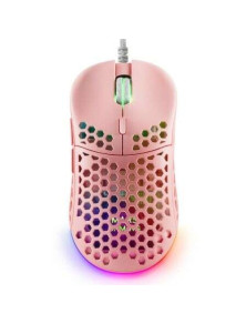 Mars Gaming MM55P Rato Gaming RGB 12800 DPI Rosa