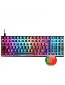Mars Gaming MKULTRA Black 96% Full RGB Chroma PT Outemu Red Switches